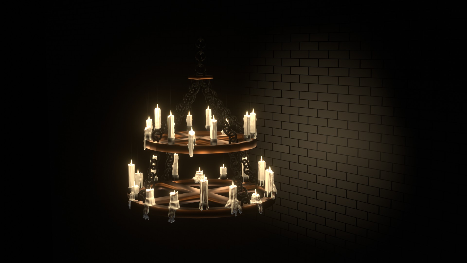 Candle chandelier preview image 1